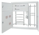 Корпус щита этажного 3 кв. (1015х955х160) размер ниши (920х860х140) TDM